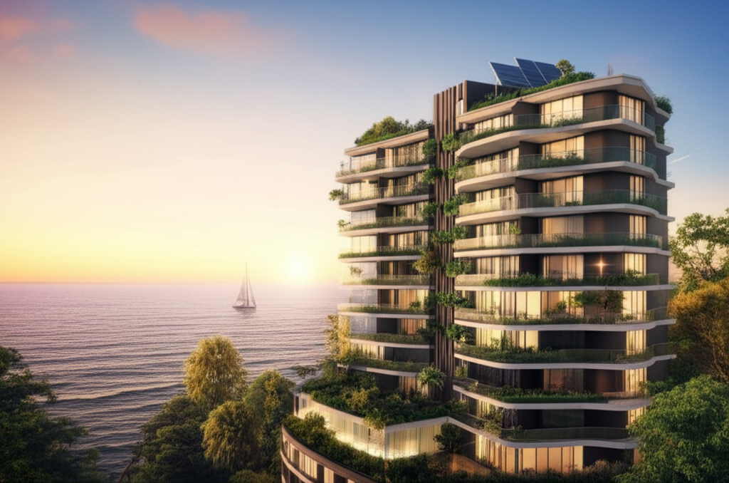 Green Apartment Complex